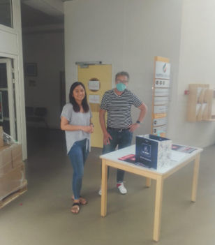 Distribution de chocolats aux soignants aujourd'hui 22 mai 2020
Cagnotte = 0€