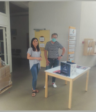 Distribution de chocolats aux soignants aujourd'hui 22 mai 2020
Cagnotte = 0€