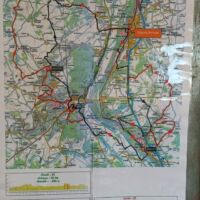 Les tracées de la Randonnées des Vignobles 2022 (L'le de Cosne à Cosne Cours sur Loire)