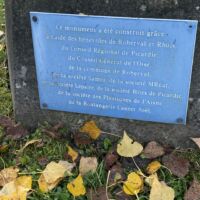 Plaque de remerciement