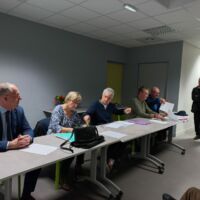 Bernard Herbette représentait la mairie de Crépy-en-Valois à l'AG de l'USC Cyclotourisme 2022 l'AG de l'USC Cyclotourisme le 12 novembre 2022