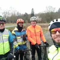 3 courrageux Picards bravent le foid de ce dimanche accompagné de David "Le mexicain" future recrue ?