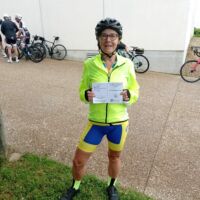 Une petite photo à l'arrivée