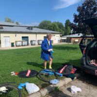 A la fin du séjour il faut préparer le départ du lendemain