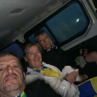 Au départ de Crepy en Valois en bus pour nos 3 cyclos