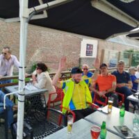 Après l'effort de cette journée un petit réconfort avec tous les participants